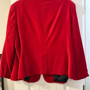 Briggs New York Vibrant Red Blazer